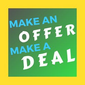 Accepting most REASONABLE OFFERS